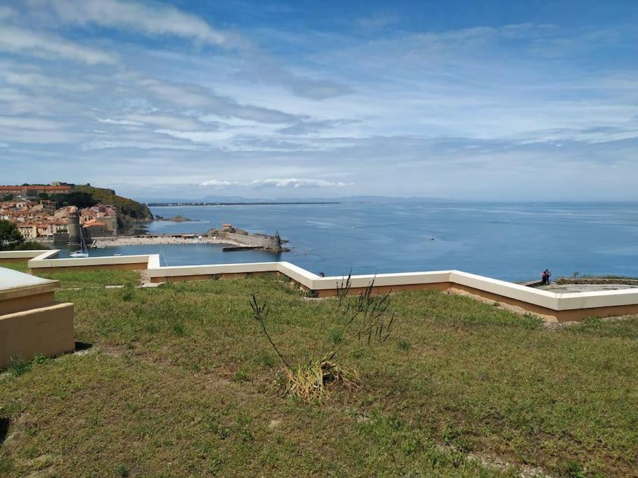 Location Vue Mer Du Samedi Au Samedi, Clim, Parking, Piscine, Plage Collioure Eksteriør billede